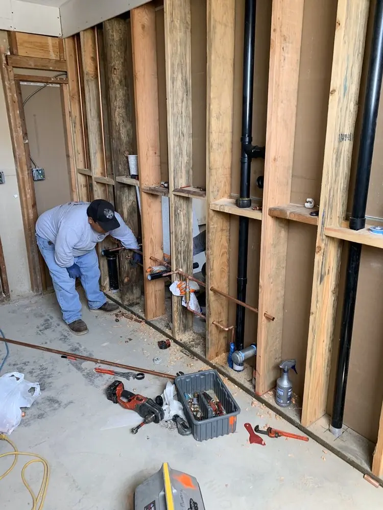 Commercial rough-in plumbing for Commercial Plumbing in Orangewood